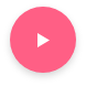 Icone play rose