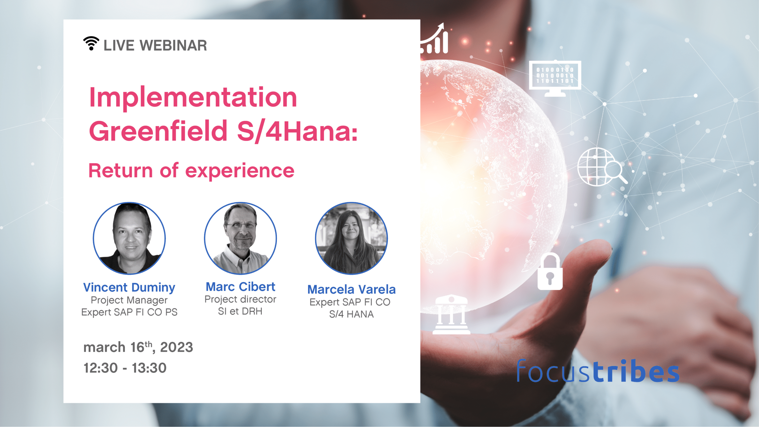 WEBINAR 🇫🇷 ! Implementation Greenfield S/4 Hana : return of experience