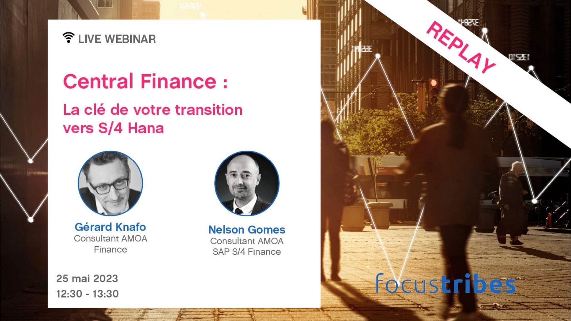 REPLAY WEBINAR : Central Finance, key to your transition to S4Hana
