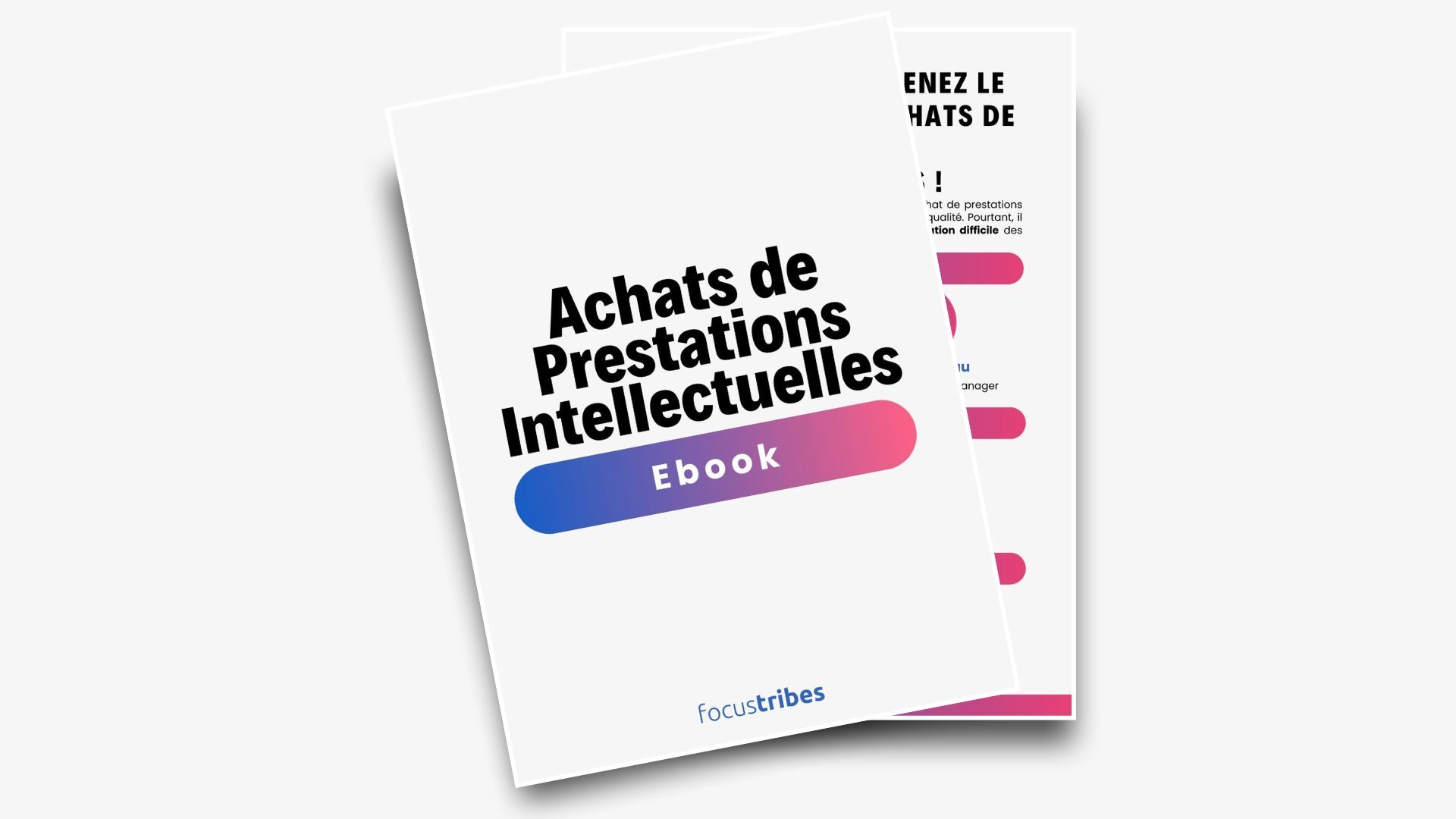 ACHETEURS : (Re)prenez le pouvoir sur vos achats de prestations intellectuelles !
