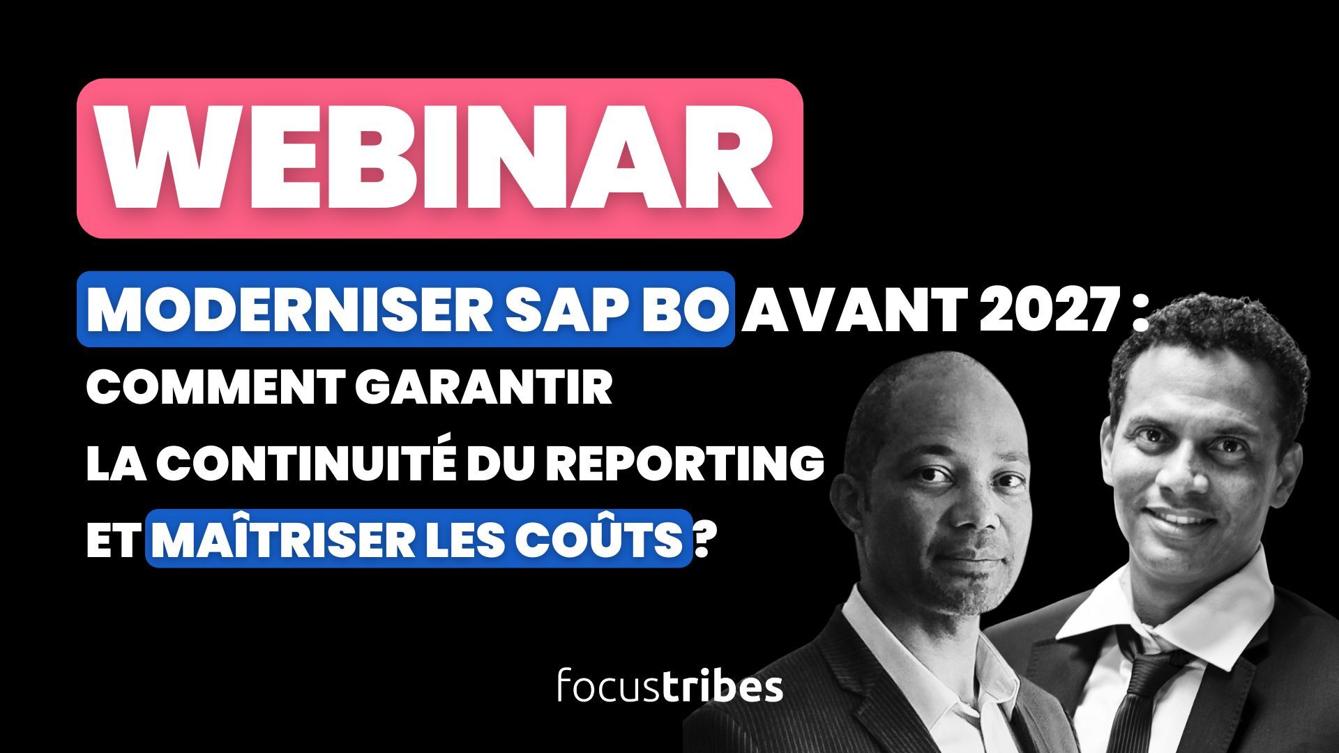 Webinar Moderniser SAP BO avant 2027