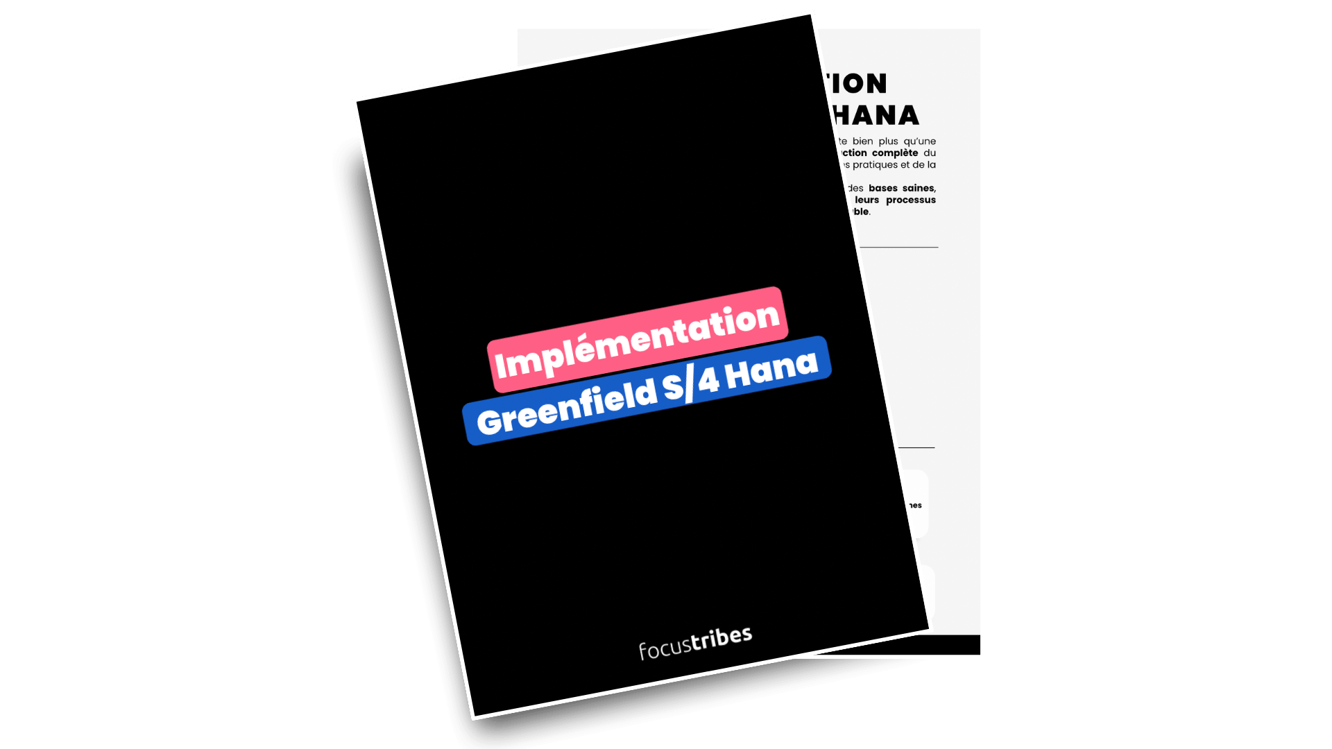 Implémentation Greenfield S/4 Hana
